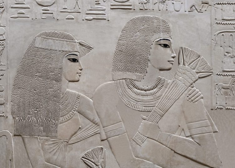 Ζευγάρι στην αρχαία Αίγυπτο
