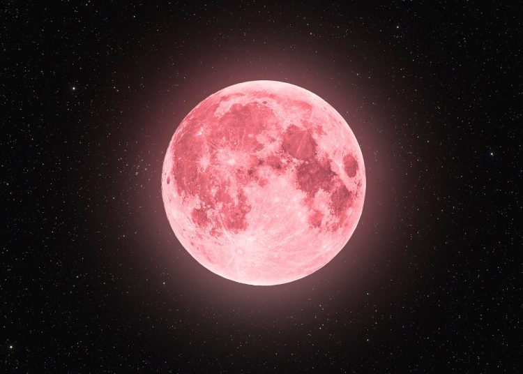 ροζ φεγγάρι του Απριλίου