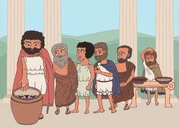 ψηφοφορία στην Αρχαία Ελλάδα