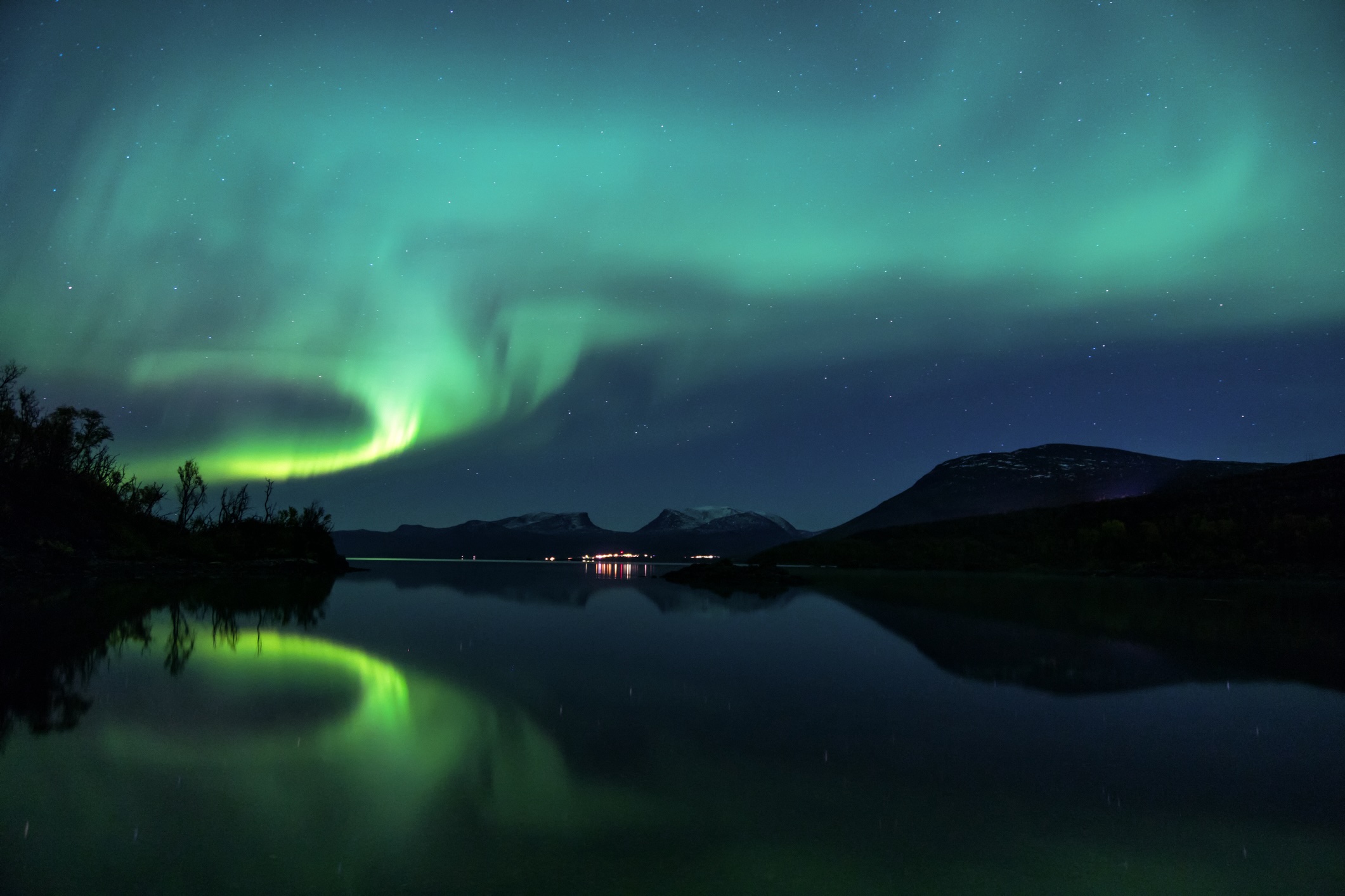 Abisko βόρειο σέλας