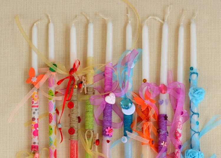 DIY λαμπάδες: Δημιουργικές ιδέες για ένα ξεχωριστό Πάσχα