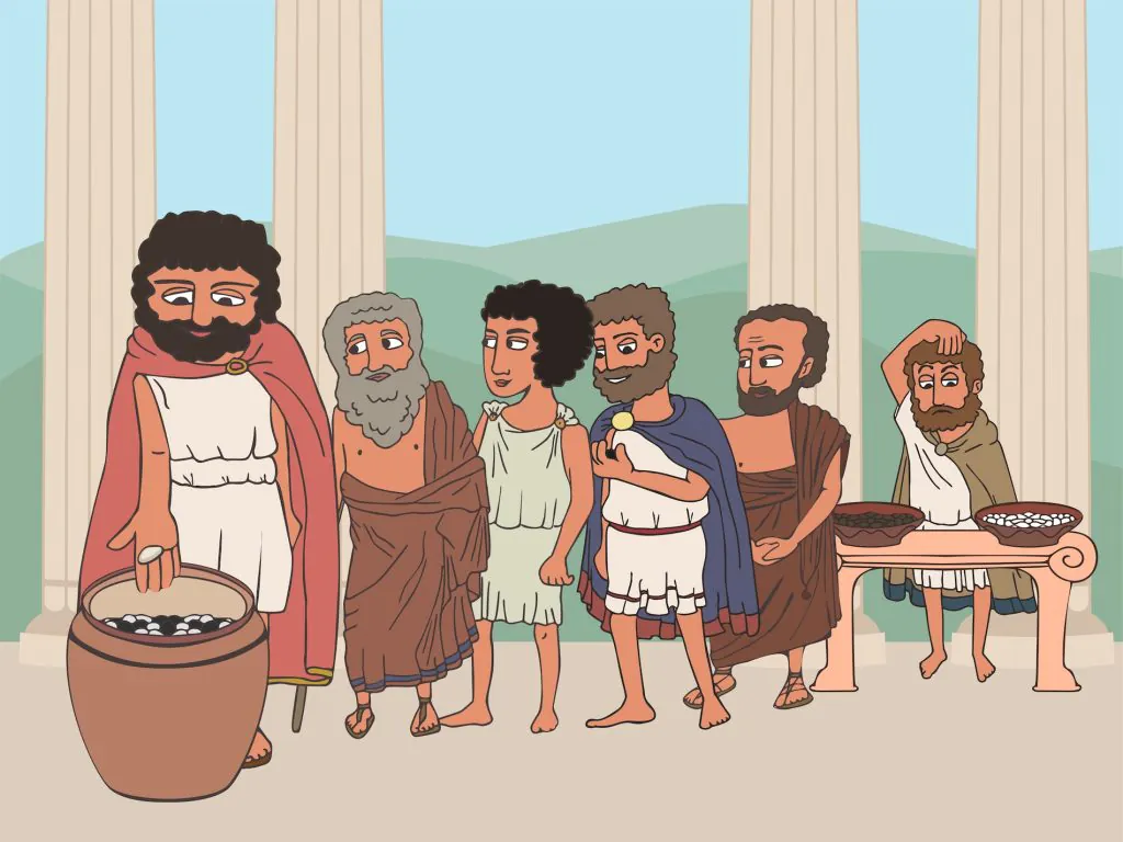 ψηφοφορία στην Αρχαία Ελλάδα