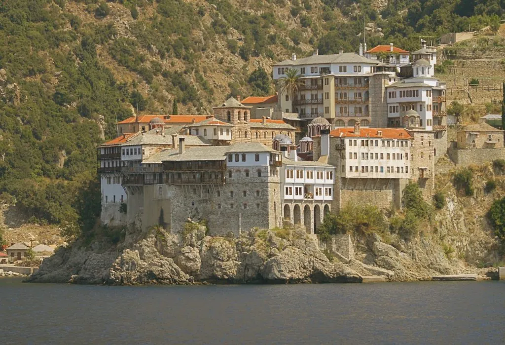 μοναστήρι στο Άγιο όρος