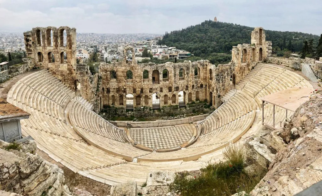 Αρχαίο θέατρο Ακρόπολη Αθήνα